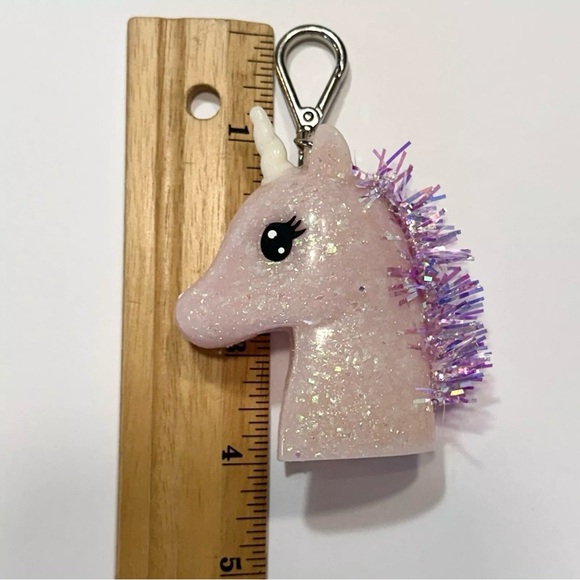 Bath & Body Works Unicorn Pocket BAC Holder Clip Sani Sleeve Gel Case No Light - Picture 11 of 13